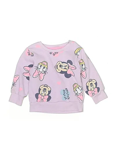 Pre-owned Disney Kids' Sweatshirt In Pink