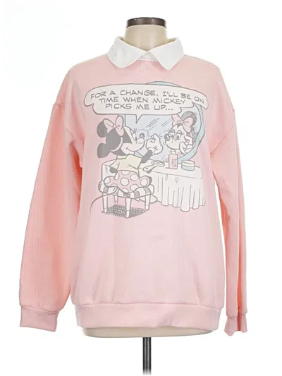 Pre-owned Disney Sweatshirt In Pink