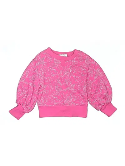 Pre-owned Disney Kids' Sweatshirt In Pink