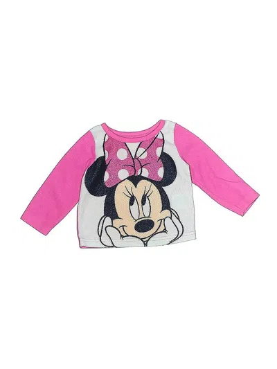 Pre-owned Disney Babies' Sweatshirt In Pink