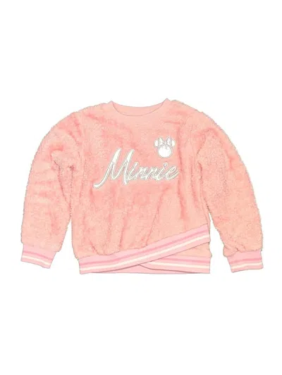 Pre-owned Disney Kids' Sweatshirt In Pink
