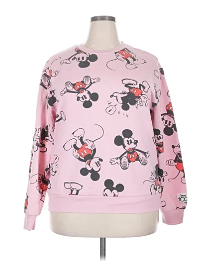 Pre-owned Disney Sweatshirt In Pink
