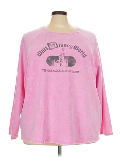 Pre-owned Disney Sweatshirt In Pink
