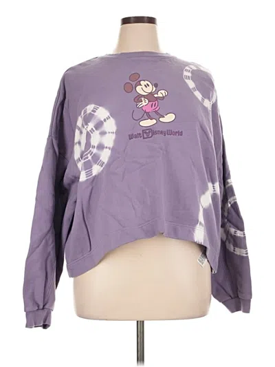 Pre-owned Disney Sweatshirt In Purple