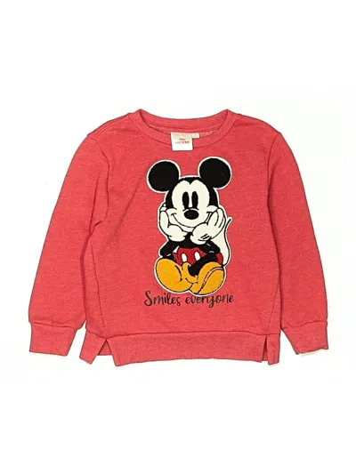 Pre-owned Disney Kids' Sweatshirt In Red