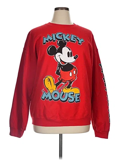 Pre-owned Disney Sweatshirt In Red