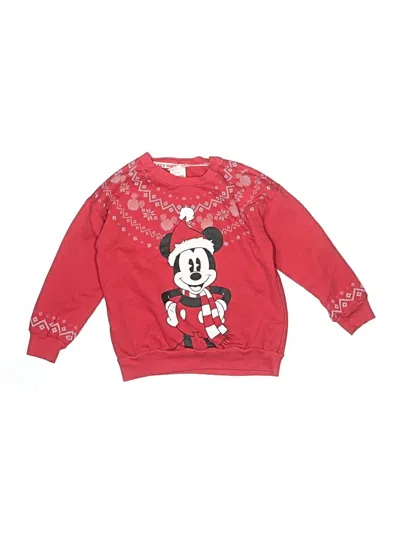 Pre-owned Disney Kids' Sweatshirt In Red
