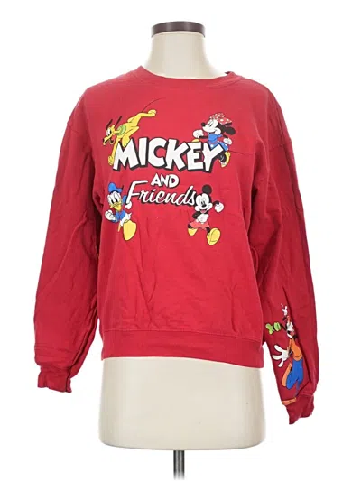 Pre-owned Disney Sweatshirt In Red