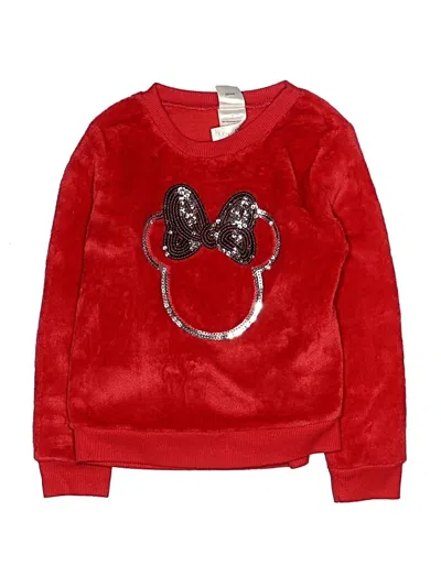 Pre-owned Disney Kids' Sweatshirt In Red