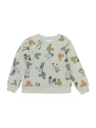 Pre-owned Disney Kids' Sweatshirt In Silver