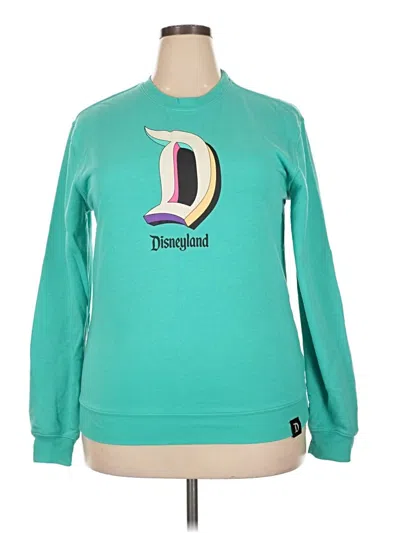 Pre-owned Disney Sweatshirt In Teal