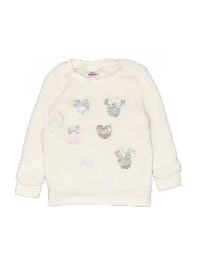 Pre-owned Disney Kids' Sweatshirt In White