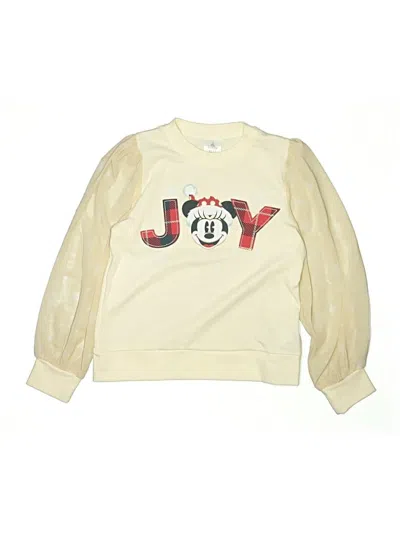 Pre-owned Disney Kids' Sweatshirt In White