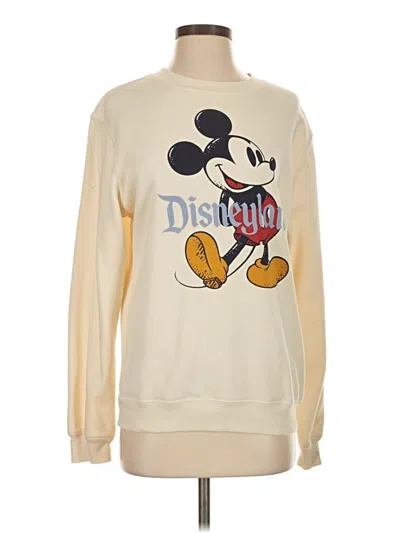 Pre-owned Disney Sweatshirt In White
