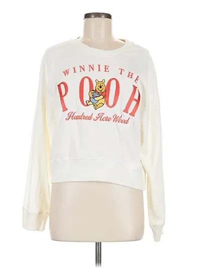 Pre-owned Disney Sweatshirt In White