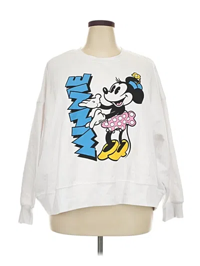 Pre-owned Disney Sweatshirt In White
