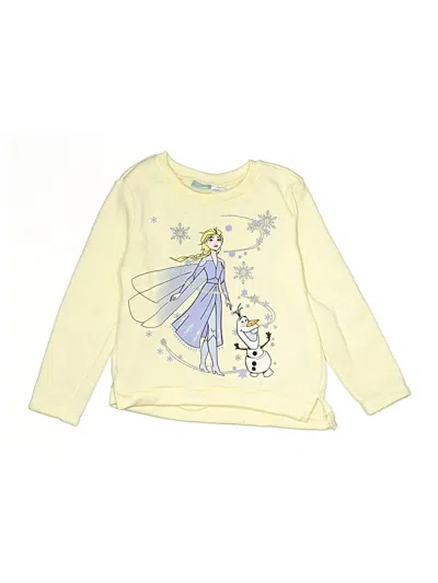 Pre-owned Disney Kids' Sweatshirt In Yellow