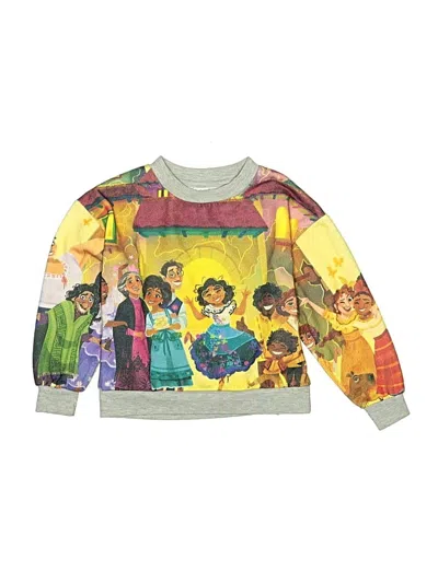 Pre-owned Disney Kids' Sweatshirt In Yellow