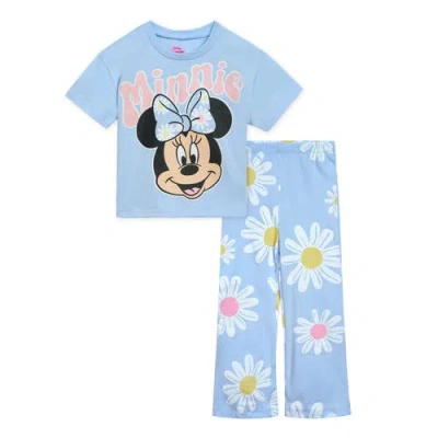 Disney Kids'  T-shirt & Leggings Set In Blue