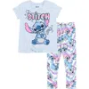 Disney T-shirt & Leggings Set In Blue