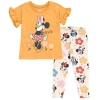 Disney Kids'  T-shirt & Leggings Set In Orange