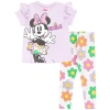 Disney T-shirt & Leggings Set In Pink