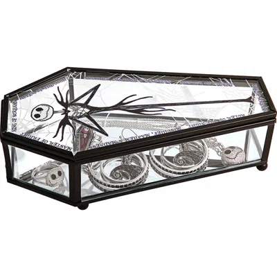 Disney The Nightmare Before Christmas Coffin Glass Box In Black