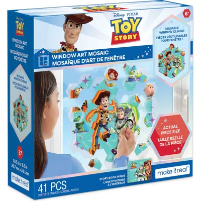 Disney The Toy Story 41 Piece Window Art Mosaic Clings In Multi