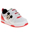Disney Toddler And Little Boys Mickey Mouse Sneakers In White