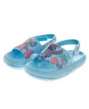 Disney Toddler Girls Stitch And Angel Slip On Slides In Blue