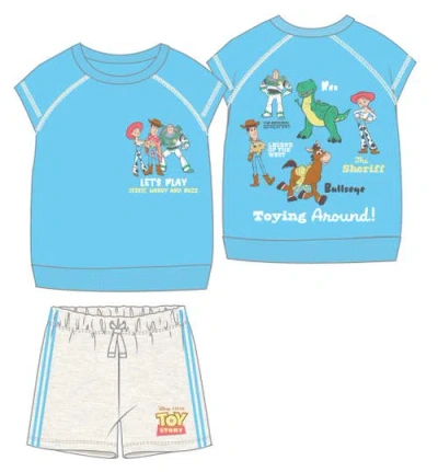 Disney Kids'  Toy Story 2-piece T-shirt And Shorts Set In Blue