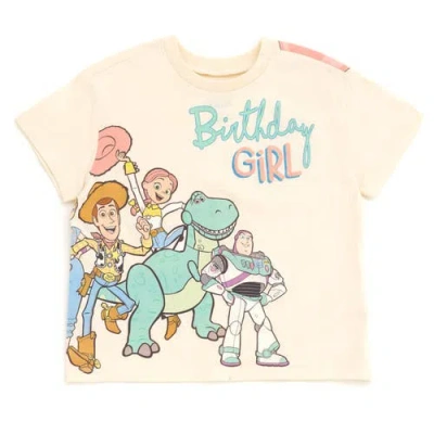 Disney Babies'  Toy Story Birthday Graphic T-shirt In Burgundy