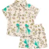 Disney Toy Story Button-down T-shirt & Shorts Set