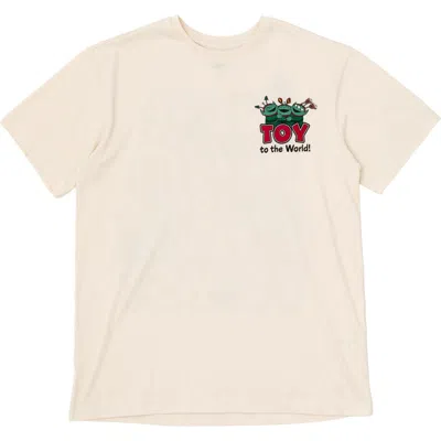 Disney Toy Story Holiday Short Sleeve T-shirt In Neutral