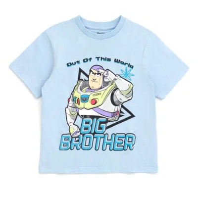Disney Kids'  Toy Story Short Sleeve T-shirt In Blue