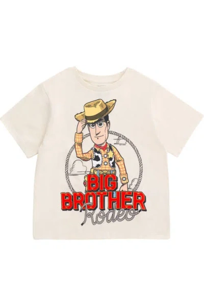 Disney Kids'  Toy Story Short Sleeve T-shirt In White