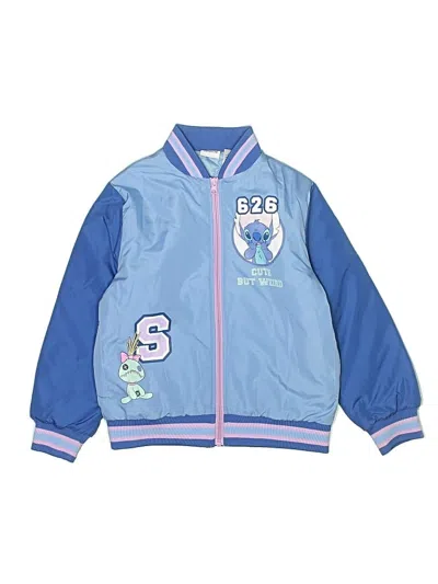 Pre-owned Disney Kids' Track Jacket In Blue