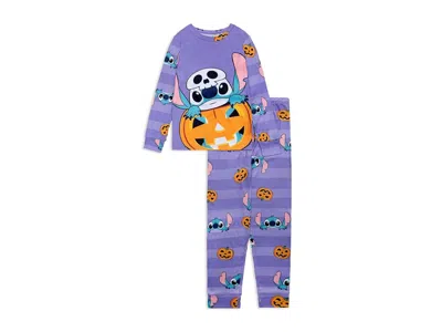 Disney Two-piece Loose Fit Holiday Pajama Set (toddler/little Kid) Women's Pajama Sets Stitch Halloween: 6  In Multi