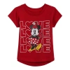 Disney Valentines Day T-shirt In Red