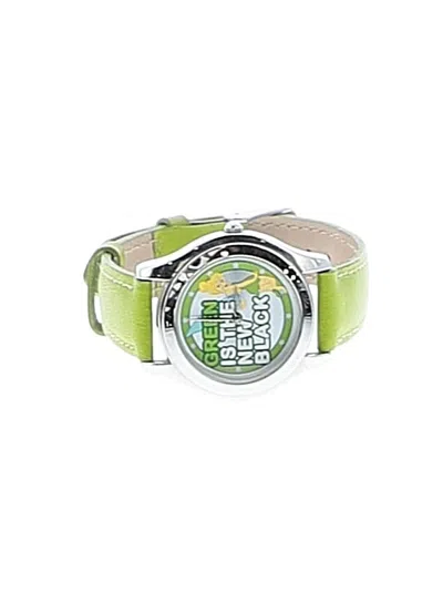 Pre-owned Disney Kids' Watch In Green