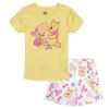 Disney Winnie The Pooh Baby Girls' 2-piece T-shirt And Shorts Set In Yellow
