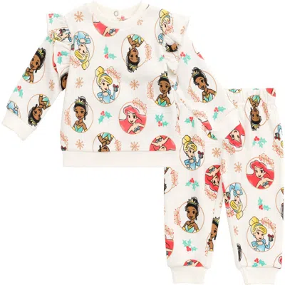 Disney Babies'  Winnie The Pooh Fleece Sweatshirt And Pants Set In Multi