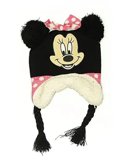 Pre-owned Disney Kids' Winter Hat In Black
