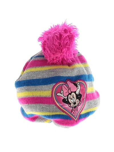 Pre-owned Disney Kids' Winter Hat In Pink