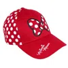 Disney Women's Minnie Mouse Polka Dots Baseball Hat In Red