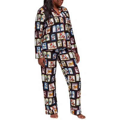 Disney Womens Polyester Pant Set In Multi