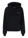 Disney X Coperni Black Sweatshirt With Logo Lettering