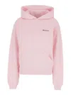Disney X Coperni Pink Sweatshirt With Logo Lettering And Front Kangaroo Pocket In Pink
