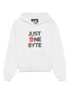 Disney X Coperni Just One Byte Cotton Hoodie In Grey