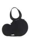 Disney X Coperni 'mickey' Black Crossbody Bag With Adjustable And Removable Shoulder Strap And Logo Lettering On The 